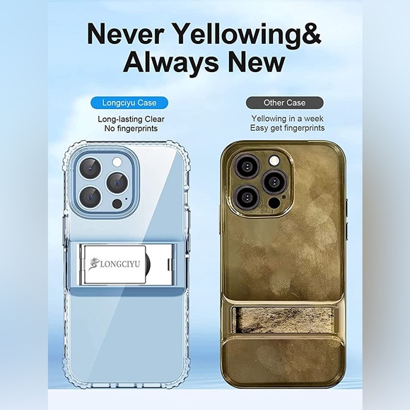 IP 13P 6.1 Case with Kickstand - Picture 2 of 10